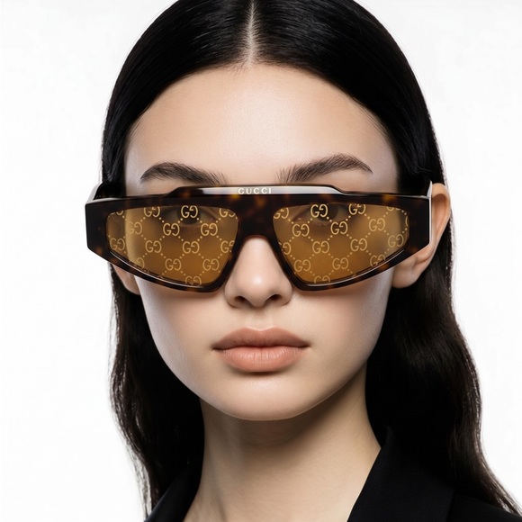 Gucci Accessories - New Authentic Gucci Tortoise Shell Sunglasses GG1591s 002